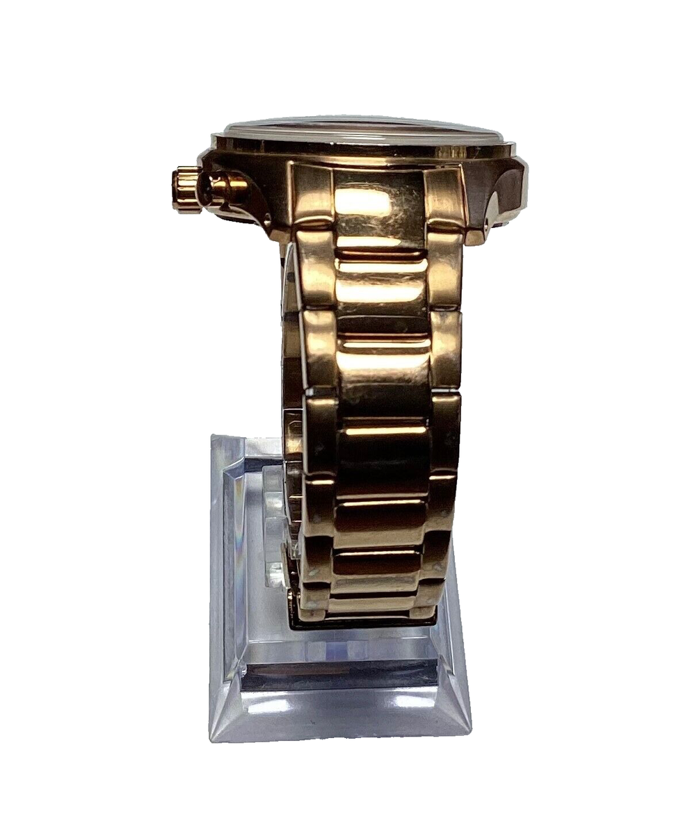 Fossil Womens Watch Copper Stainless Chronograph WR 10 ATM  display picture 2