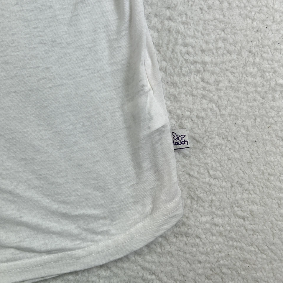 LSU Tigers Shirt Womens 2XL Touch by Alyssa Milano Purple Gold NCAA Football Tee - Image 4 of 4