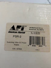 American FiberTek / AFI PSR-2  Power Supply for rack mount card frame unit