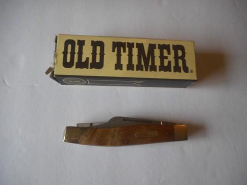 Schrade Old Timer Pocket Knife # 8OTW. Display Item With Box And Instructions.