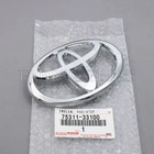 75311-33100 NEW GENUINE OEM TOYOTA 4RUNNER FRONT GRILLE SILVER EMBLEM BADGE LOGO
