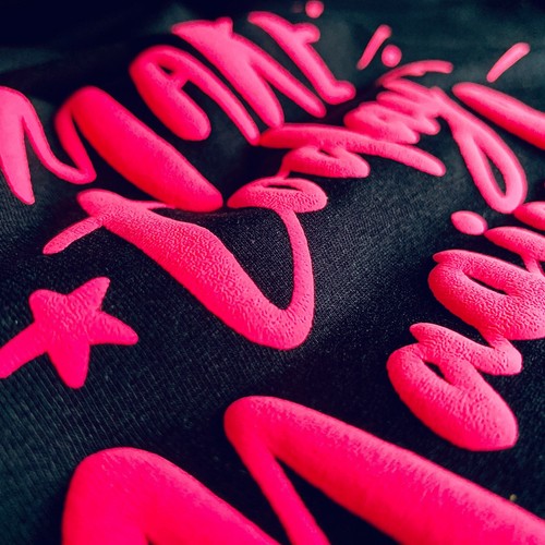HTV 3D Puff Heat Transfer Vinyl 20x25cm 
