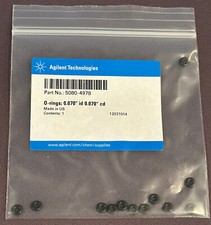 Agilent® 5080-4978 O-ring, fluorocarbon, 12/pk, 0.070" id 0.070" cd - NEW SEALED
