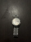Seiko Automatic 7006-8007 Silver Day Date Dial 36mm Men's Wristwatch
