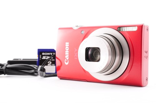 Appareil photo numérique compact rouge Canon IXY 200 PowerShot ELPH IXUS 185