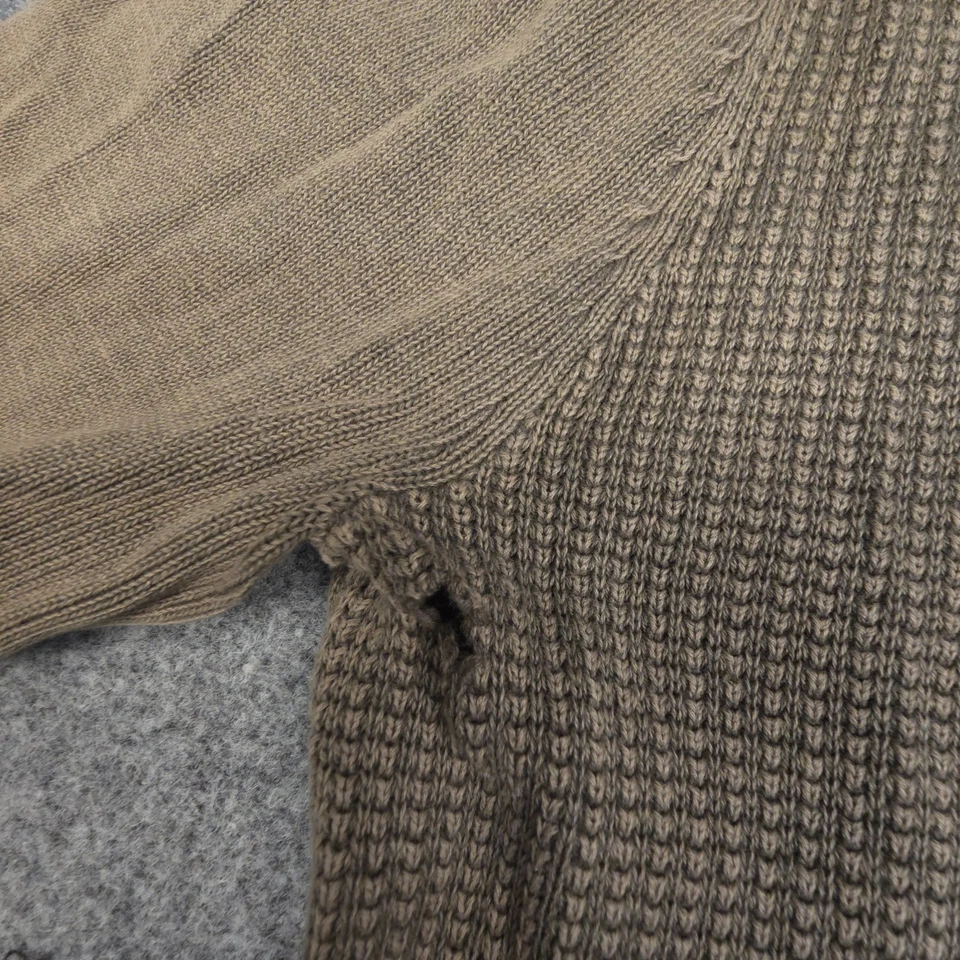 Rip curl Jumper Mens SMALL brown Long Sleeve Sweatshirt Winter knitted Size S - Image 4 of 4