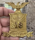 Civil War Era Union Army NY National Guard 13th Excelsior Brigade Shako Badge