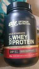 Optimum Nutrition Gold Standard 100% Whey Protein Powder- Double Rich Chocolate