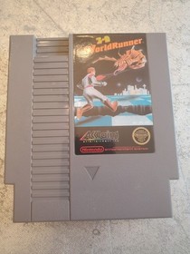 3-D WorldRunner (Nintendo NES, 1987) 5 Screw Video Game Cart Only 