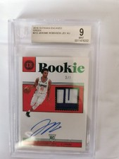 2018-19 Panini Encased - Rookie Jersey Autographs Jerome Robinson /5