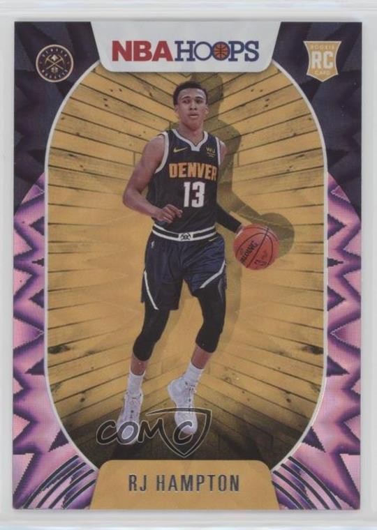 2020-21 Panini NBA Hoops Purple Explosion RJ Hampton #239 Rookie RC 0g90