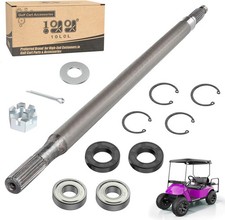 10L0L Driver Side Rear Splined Axle Shaft for EZGO TXT 1994-2013 Electric Golf C