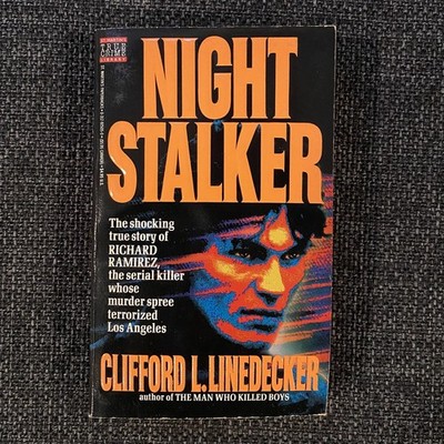 NIGHT STALKER by Clifford L. Linedecker True Crime Book Richard Ramirez Vintage