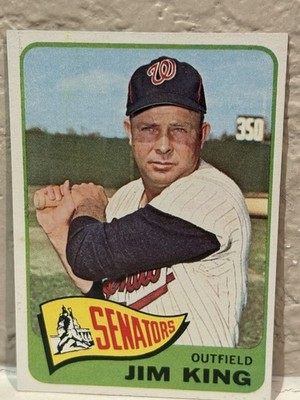 Jim King 1965 Topps #38 Washington Senators EXMT