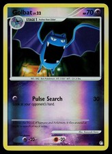 Pokemon Card - Golbat Mysterious Treasures 50/123 Uncommon Reverse Holo