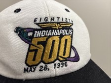 Vintage 90s Indianapolis 500 Adjustable Hat Cap Indy 1996 Firestone Racing