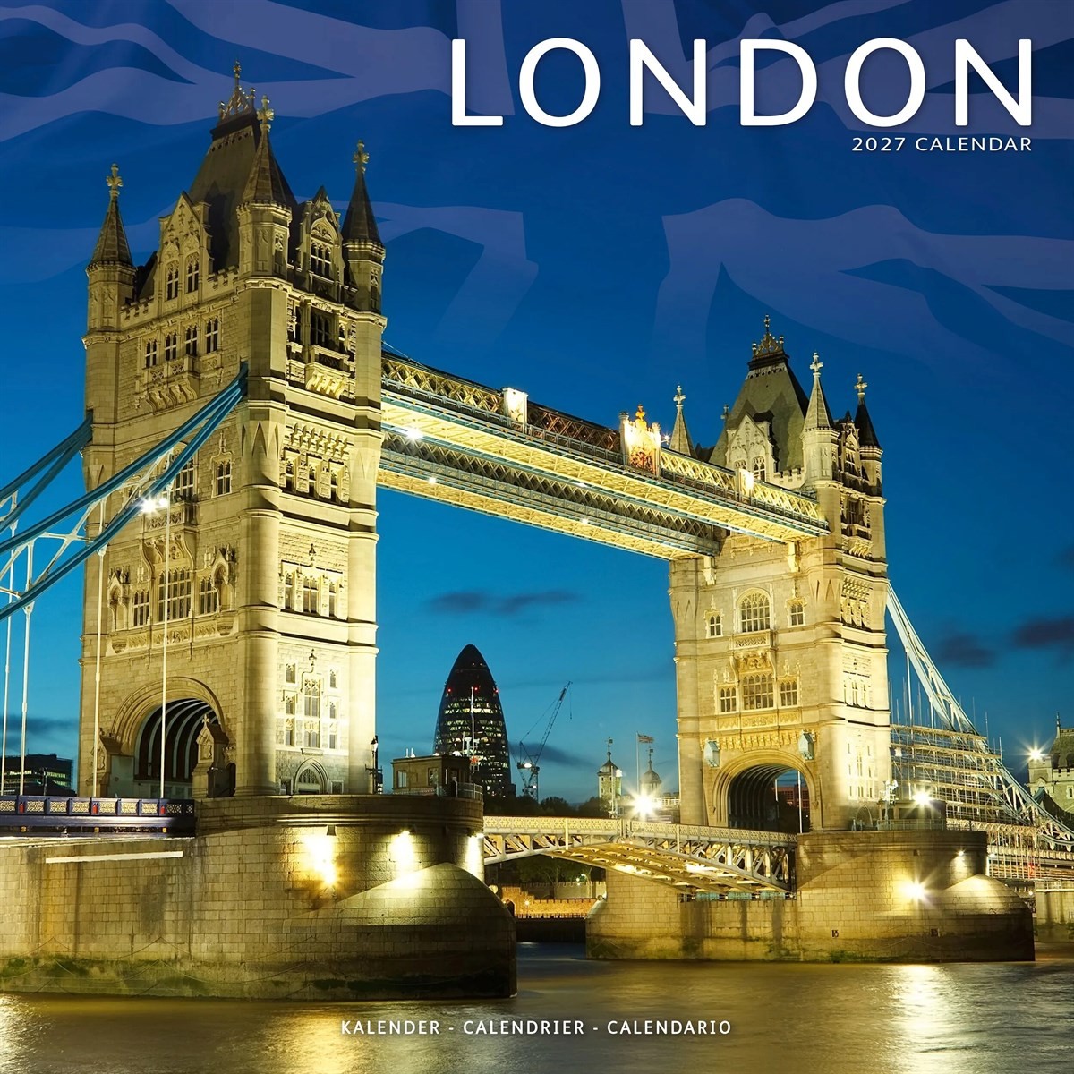 London 2027 Calendar | Square Wall Calendar | Travel Gift | Plastic Free Packaging | by Avonside Publishing - Image 6