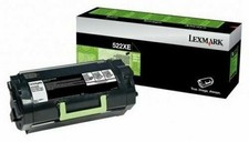 Tóner original negro Lexmark 522XE 45000 páginas para Ms711 Ms811 Ms812