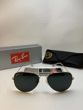 Ray Ban Aviator Sunglasses RB3025 Gold Frame Black Lense Unisex Adult
