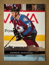 2014/15 Upper Deck Young Guns Andrew Agozzino #479 Rookie RC Pack Fresh!