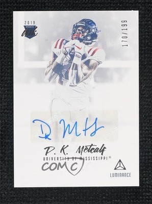 2019 Panini Luminance Rookie Ink 170/199 DK Metcalf #RI-DK Auto RC 04u5