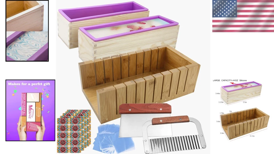 Soap Making Kit with Stainless Steel Slicer - Image 2 of 4