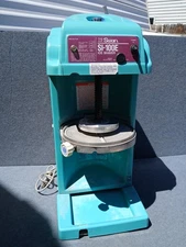 Swan SI-100E Commercial Ice Shaver for Snowcones And Shaved Ice Tested Read 
