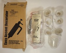Pampered Chef Easy Accent Decorator -6 tips -Icing -Great for Halloween -1775