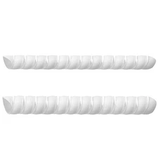 2 Pcs Plastic Tree Bark Protectors Tree Trunk Tube Wraps for Garden Protection