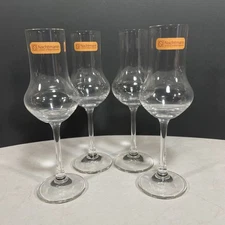 4 Nachtmann Vivendi Spirit Glasses Crystal Stemware Germany Liquor 4oz