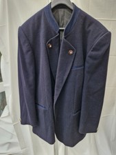 Augustus Rex Trachtenjanker Herren Gr. 26 (52 untersetzt) Marineblau Janker