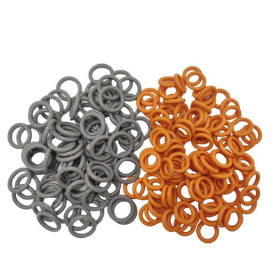 #ad 100 Pack 1 4quot; 3 8#x27;#x27; Pressure Washer Quick Coupler Colored O Rings Orange Grey $21.48