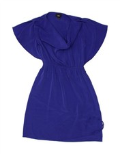 MOSSIMO Womens A-Line Dress UK 10 Small Blue TM18