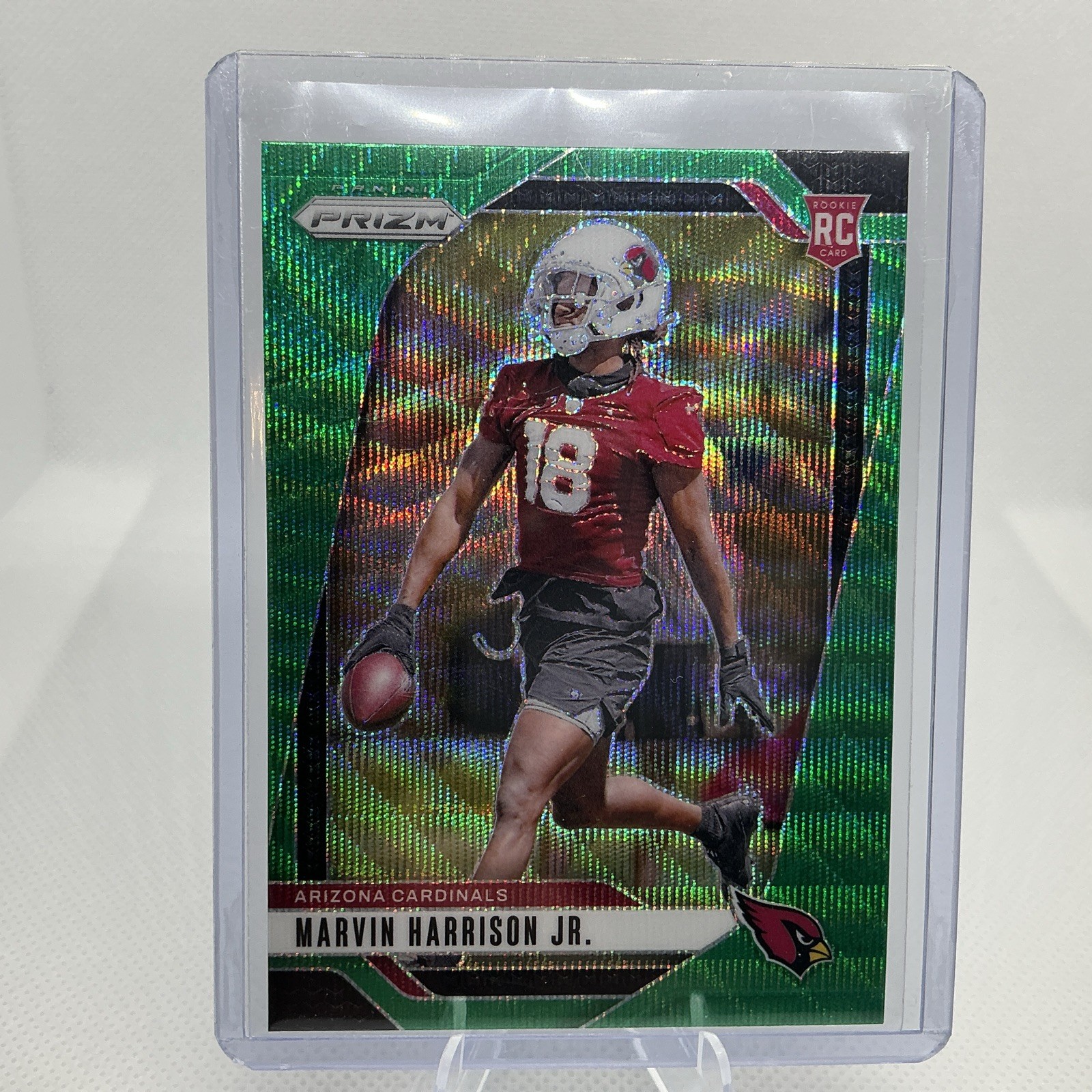 2024 Panini Prizm Marvin Harrison Jr. #375 Green Wave Prizm