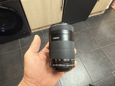 Canon EF-S 55-250mm f/4-5.6 IS STM Zoom Lens Image Stabiliser Macro 0.85m/2.8ft