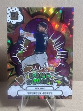 Spencer Jones 2025 Panini Donruss Baseball Bomb Squad Pink Parallel /99 Yankees