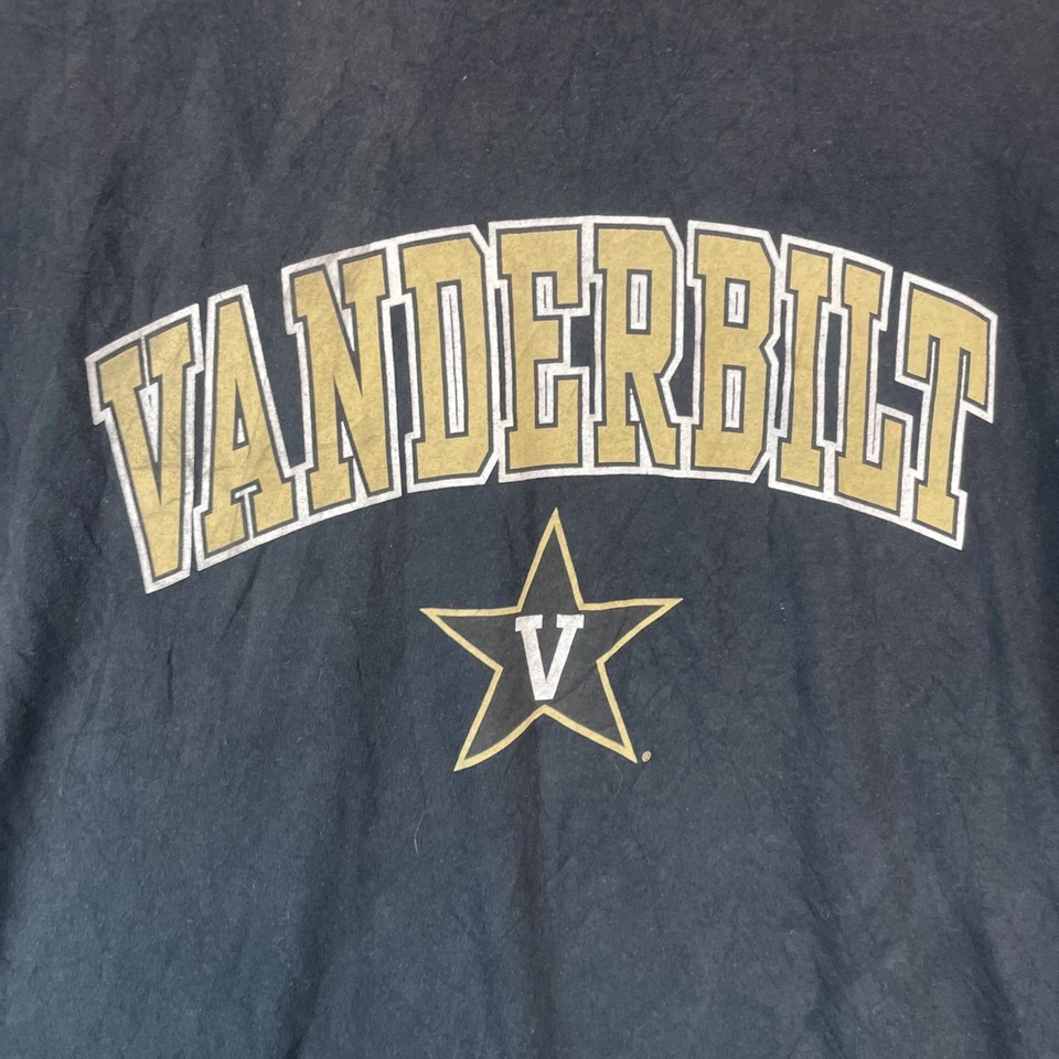 Camisa Fanatics Vanderbilt Para Hombre XL Comodores Baloncesto Béisbol Fútbol Foto 2 de 4