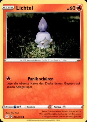 Pokemon Lichtel LOR 024 DE Common (6237)