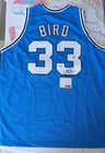 Larry Bird Signed/Autographed Indiana State College Basketball Jersey PSA/DNA