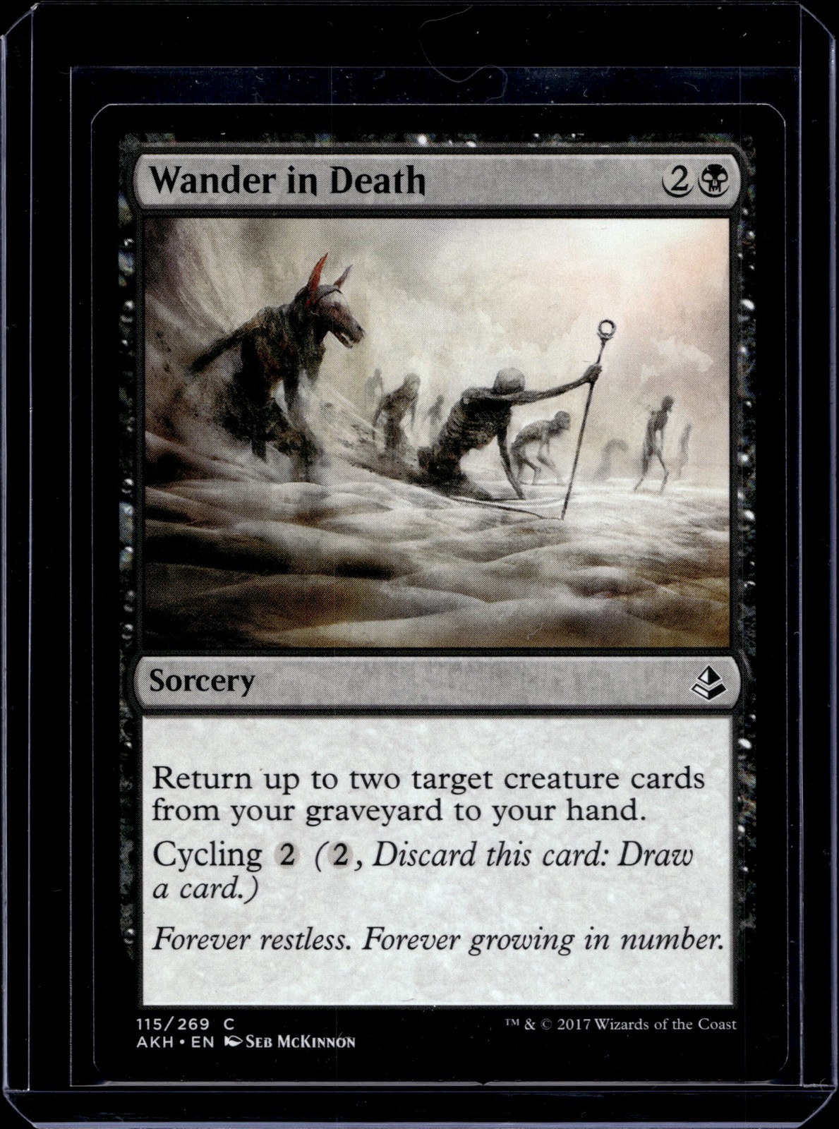 Amonkhet #115 Wander in Death