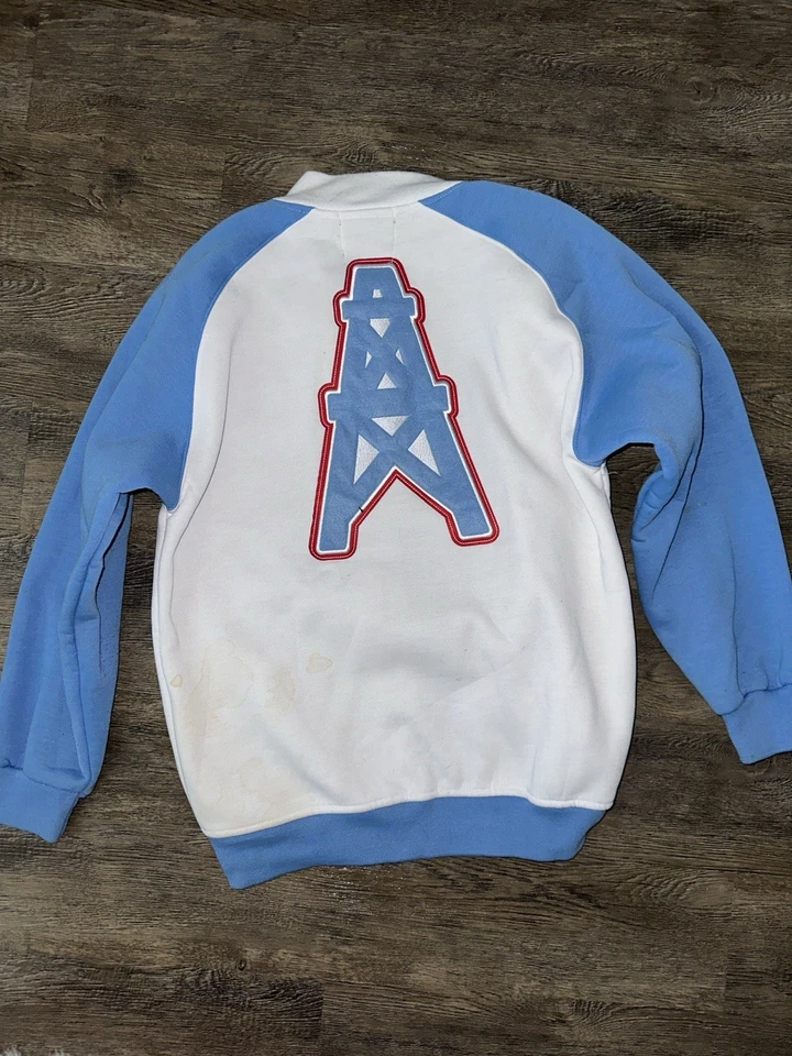 Houston Oilers Retro Logo Starter Chaqueta NFL Fútbol De Colección Años 90 M! Foto 2 de 4