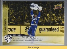 2020-21 Upper Deck Game Dated Moments Playoffs Gold /100 Patrick Maroon READ lt5