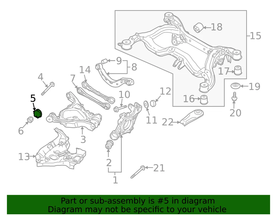 Brazo de control inferior original Audi cámara de ajuste 4F0-501-389-C Foto 2 de 3