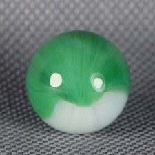 Vintage Marble: Mint 5/8 Master Made Green Moss Agate -One Killer Old Mib