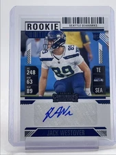 JACK WESTOVER 2024 CONTENDERS ROOKIE TICKET AUTOGRAPH RC AUTO Q1300-H