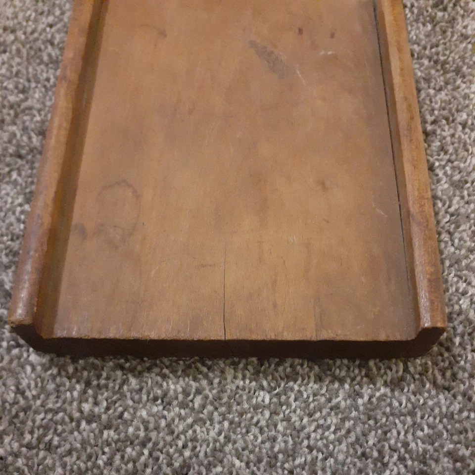 Antique Wooden Cabbage Kraut Cutter Slaw Slicer Shredder Rustic 17" Vintage - Image 2 of 4