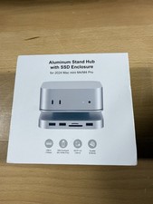 Mac mini Dock Stand USB Hub with NVMe SSD Enclosure SSD OR Mac NOT included 