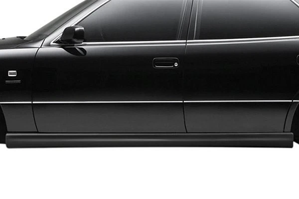 For Lexus LS400 95-00 Side Skirt Rocker Panels VIP Design Style Fiberglass Side Foto 2 de 4