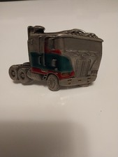 Vintage Tonkin Peterbuilt Cabover Belt Buckle
