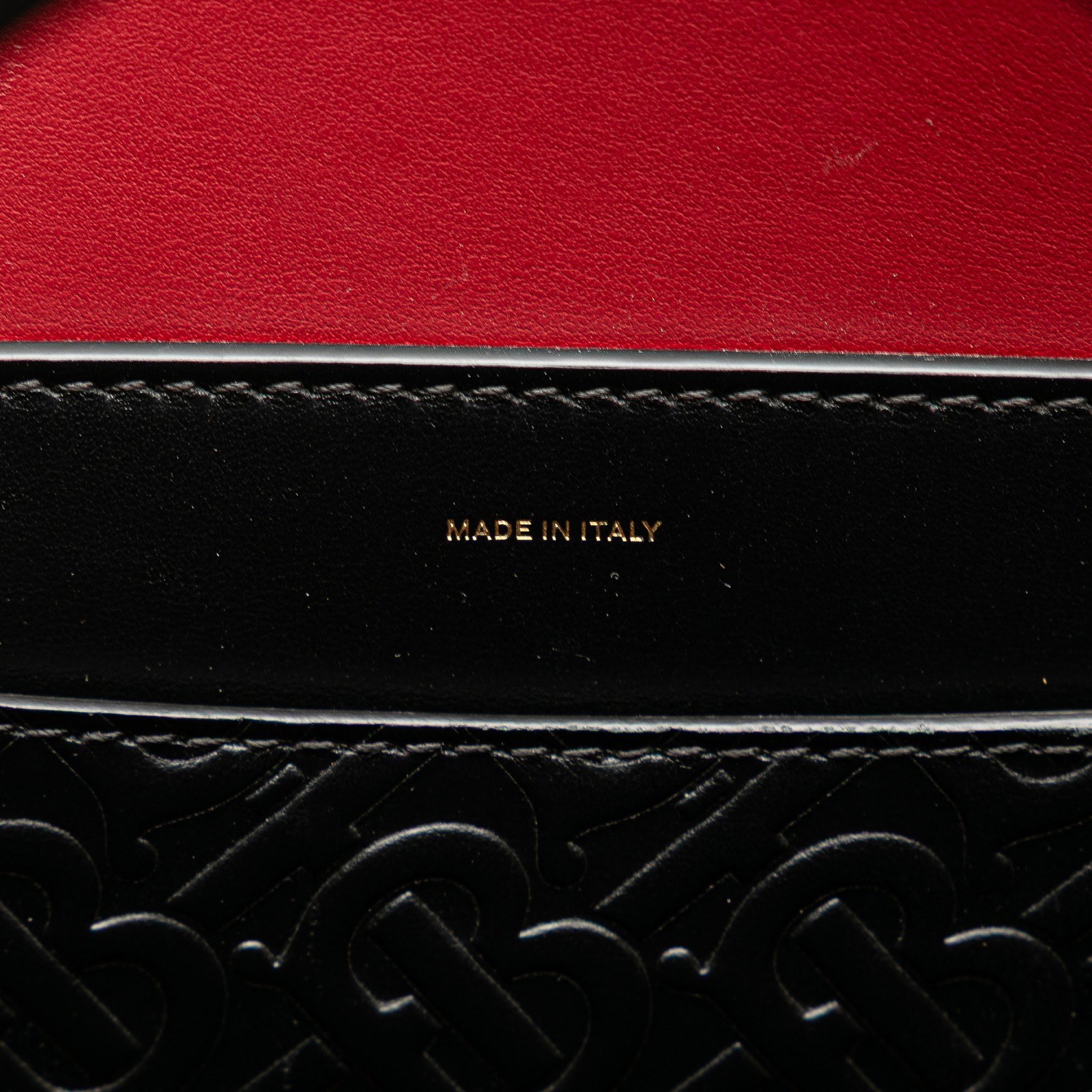 Authenticated Burberry Small TB Monogram Embossed… - image 7